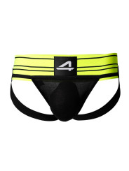 C4M15 Suspensorio Estilo Rugby Neon Lime