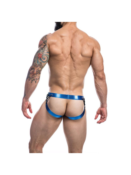 C4M14 Suspensorio Desire Leatherette Azul