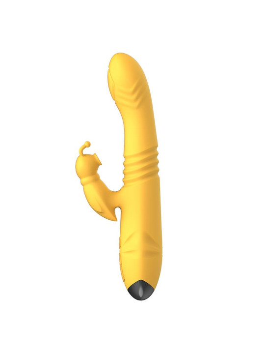 Honeybee Vibrador con Thrusting y Pulsación