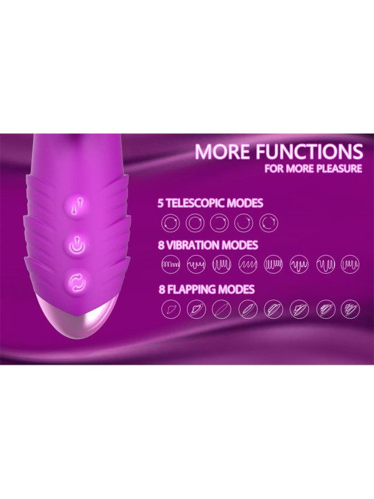 Fenyx Vibrador con Thrusting y Pulsación