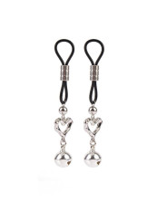 Señuelo Pinzas para Pezones Corazon con Cascabel