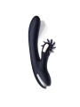 Darkspace Vibrador con Lenguas Rotadora y Movimiento Finger Azul