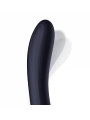 Darkspace Vibrador con Lenguas Rotadora y Movimiento Finger Azul