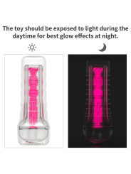 Masturbador Lumino Play Brilla en la Oscuridad 8.5