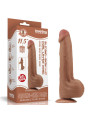Dildo Dual Density Piel Desizante Retractil 11.5