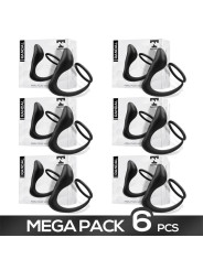 Pack de 6 Randal Plug Anal con Anillo para el Pene