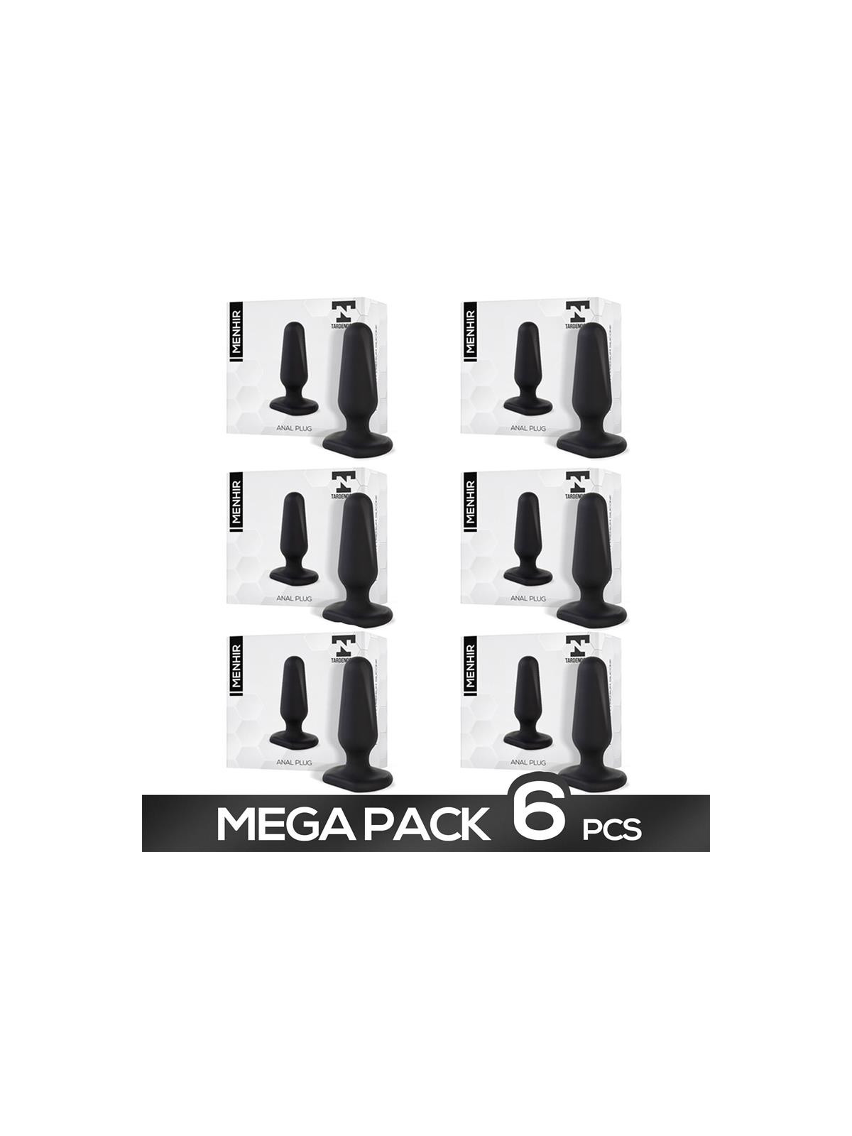 Pack de 6 Menhir Plug Anal