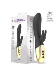 Leums Vibrador Rabbit con Función de Calor Punto G USB Magnético