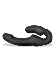 Strap on Vibrador Doble sin Arnés con Control Remoto