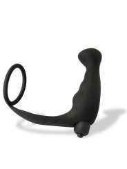 Iuterp Plug Anal con Vibración y Anillo para el Pene