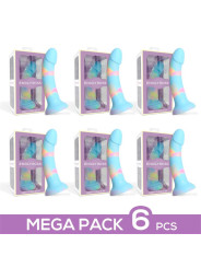 Pack 6 Dildo Sweet Cloud 18 cm