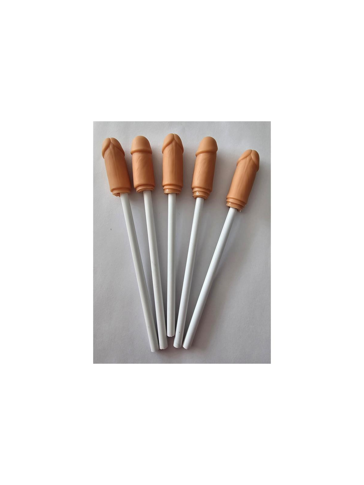 5 Lapices con Punta de Pene
