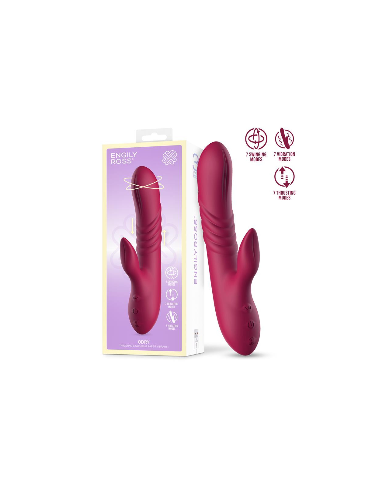 Odry Vibrador con Movimiento Telescópico, Oscilante y Vibración