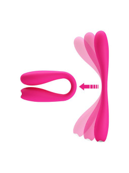 Yedda Vibrador con Esqueleto Punto G Rosa