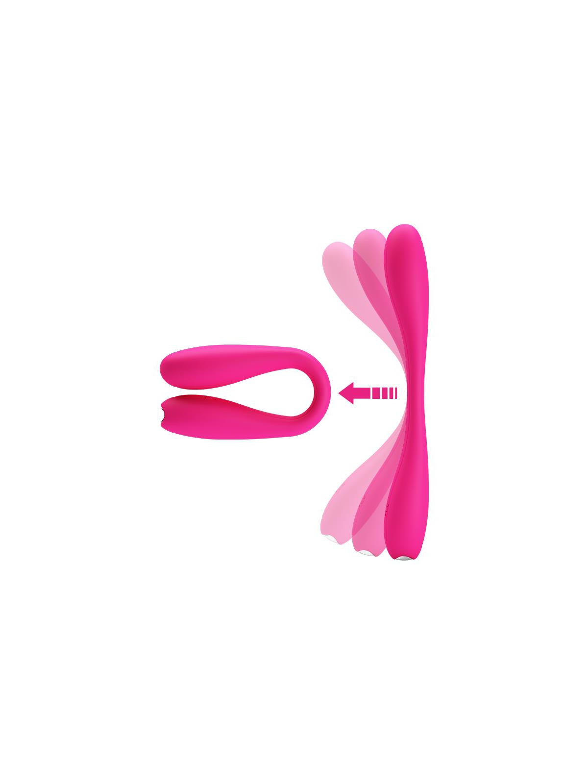 Yedda Vibrador con Esqueleto Punto G Rosa