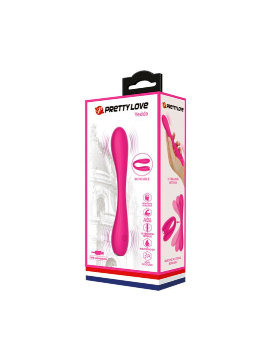 Yedda Vibrador con Esqueleto Punto G Rosa