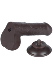 Dildo Dual Layer Piel Retractil 7