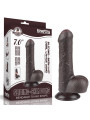 Dildo Dual Layer Piel Retractil 7