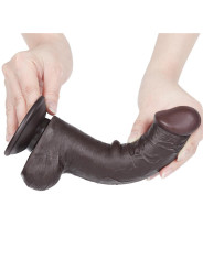 Dildo Dual Layer Piel Deslizante Retractil 8