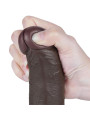 Dildo Dual Layer Piel Deslizante Retractil 8
