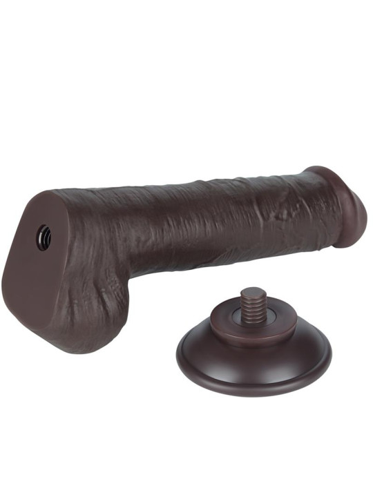 Dildo Dual Layer Piel Deslizante Retractil 8