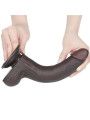 Dildo Dual Layer Piel Deslizante 8.5