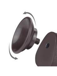 Dildo Dual Layer Piel Deslizante Retractil 9.5