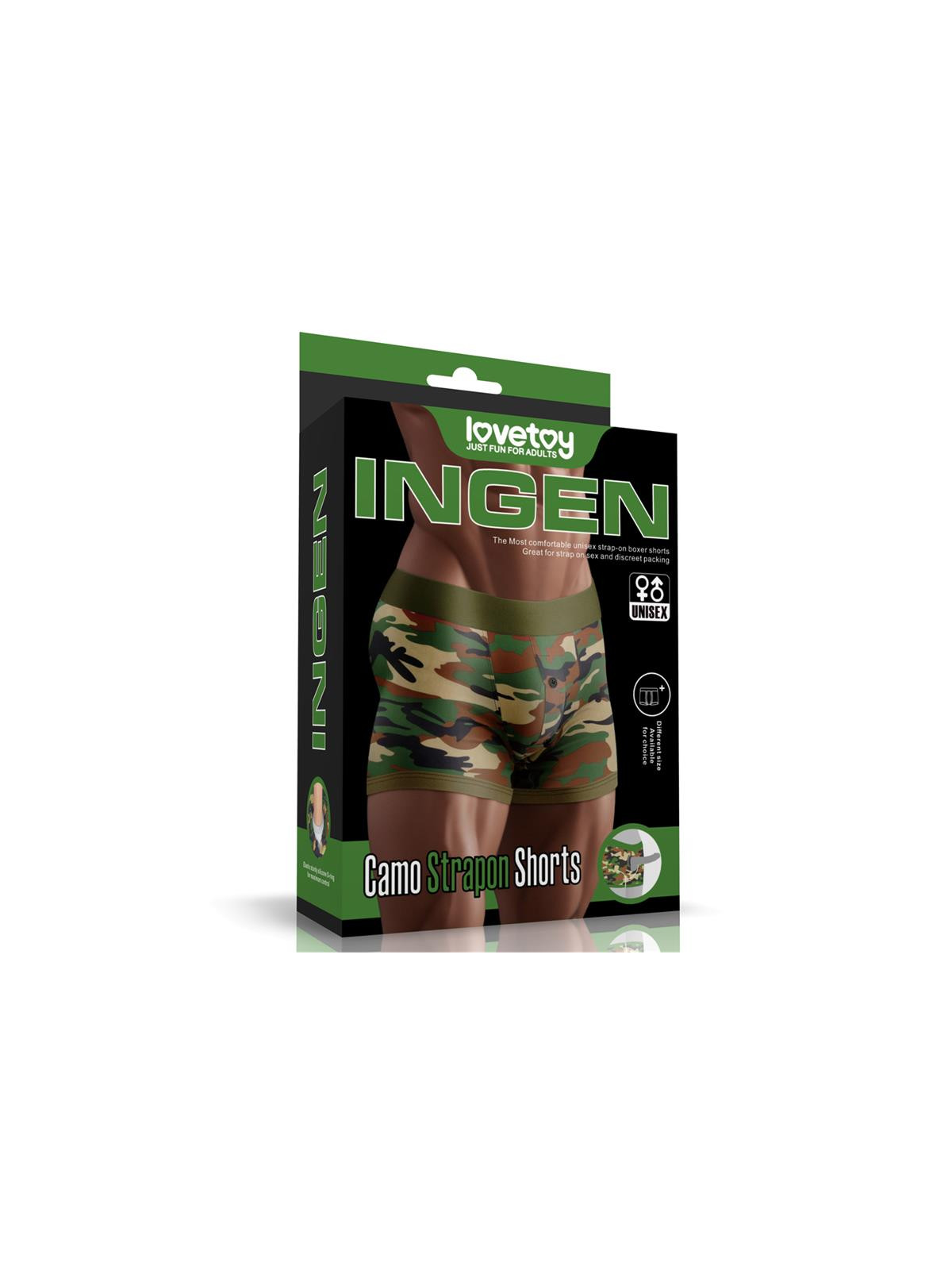 Calconcillos Shorts Strap-On 28-32