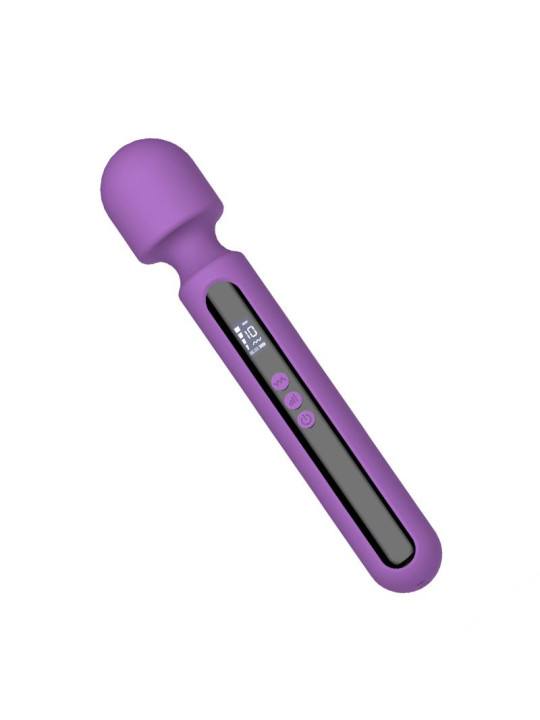 Aura Masajeador con Pantalla Digital, Gran Tamaño y Potencia 29.5 cm