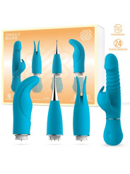 Eivian Set 4 Piezas Intercambiables Vibración y Thrusting