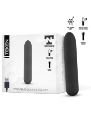 Teken Bala Vibradora Flexible Silicona Líquida Unibody USB Magnético