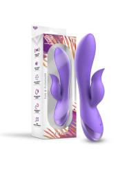 Vibrador Engar USB Púrpura