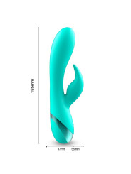 Vibrador Pertes USB Celeste