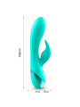 Vibrador Pertes USB Celeste