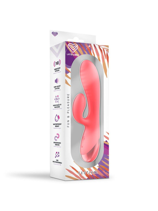 Vibrador Almor USB Rosa