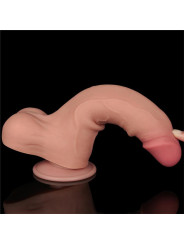 Dildo Dual Layer Piel Deslizante 8.5