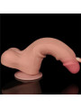 Dildo Dual Layer Piel Deslizante 8.5