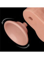 Dildo Dual Layer Piel Deslizante 8.5