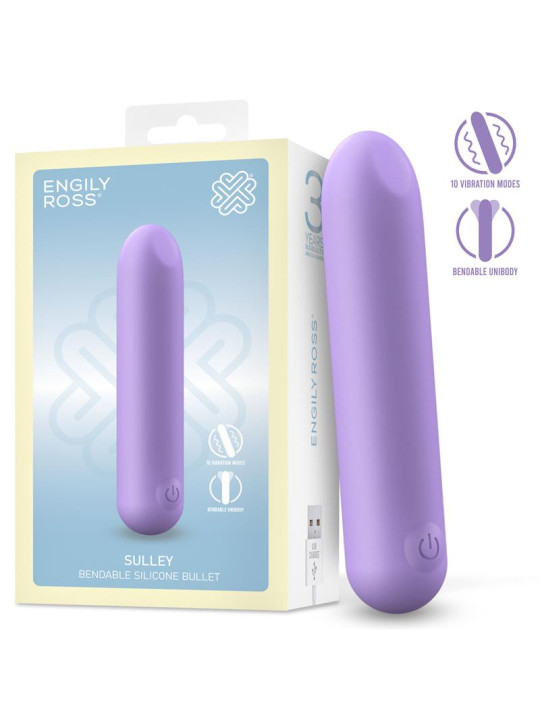 Sulley Bala Vibradora Silicona Líquida Unibody Flexible USB