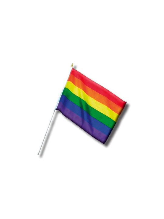 Banderin Pequeño con Bandera LGBT+ 30 cm