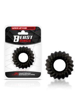 Anillo para el Pene Sawtooth Silicona Líquida 25 mm