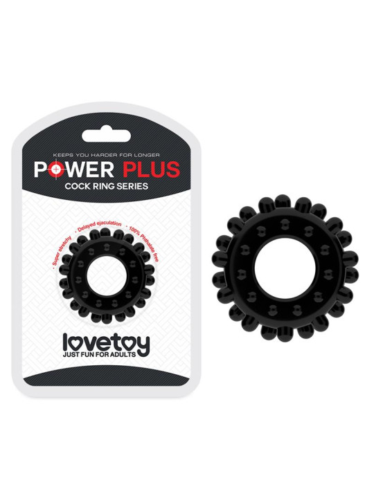 Anillo para el Pene Power Plus Negro