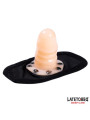 Mascarilla con Accesorio de Dildo 6 cm Desmontable