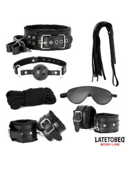 Set de 7 Piezas de Bondage Negro