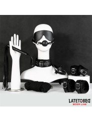 Set de 7 Piezas de Bondage Negro