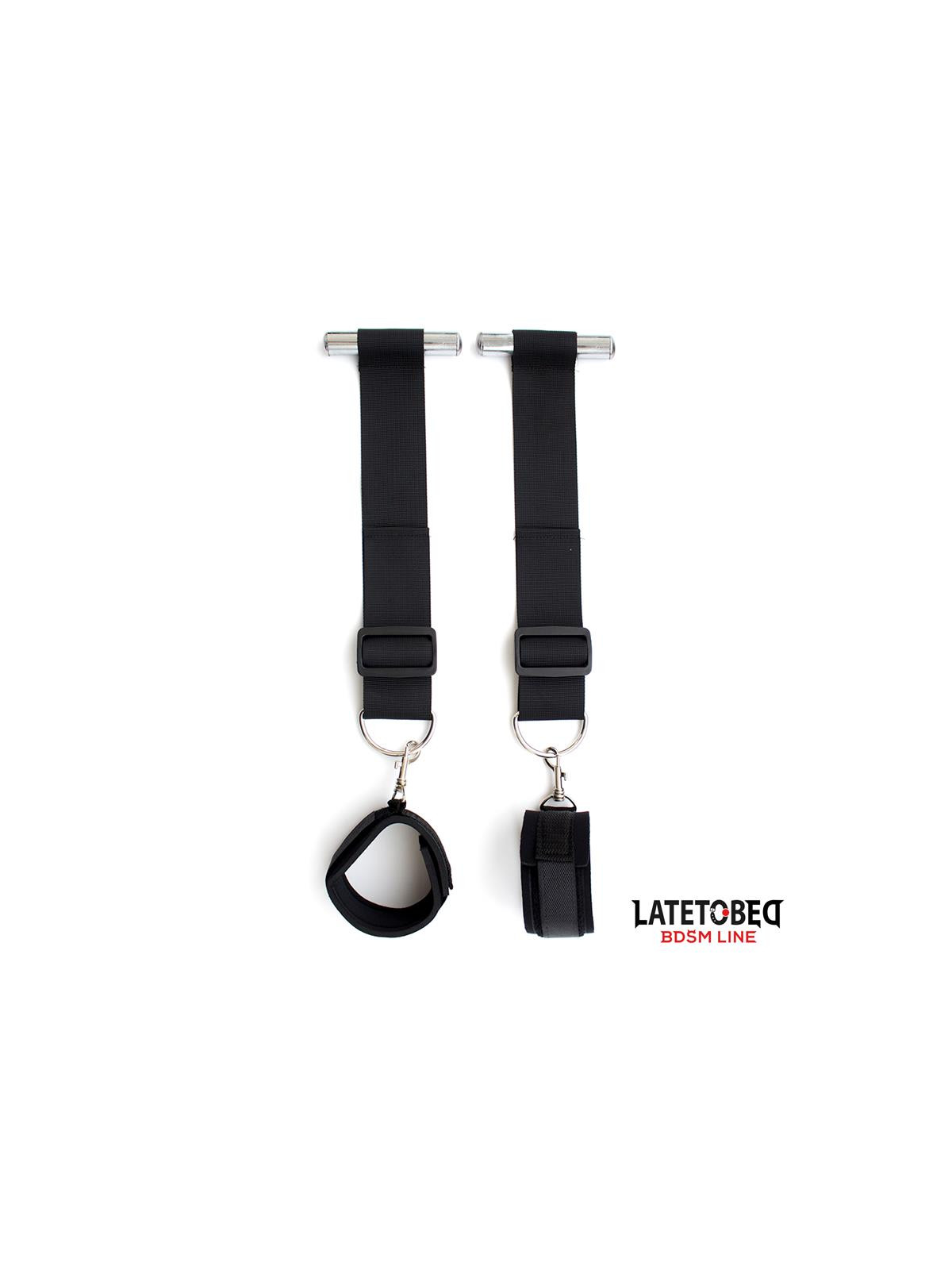 Restricciones para Puerta con Esposas Adjustables y Desmontables