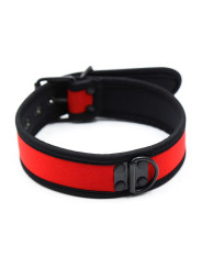 Collar de Neopreno Ajustable Rojo