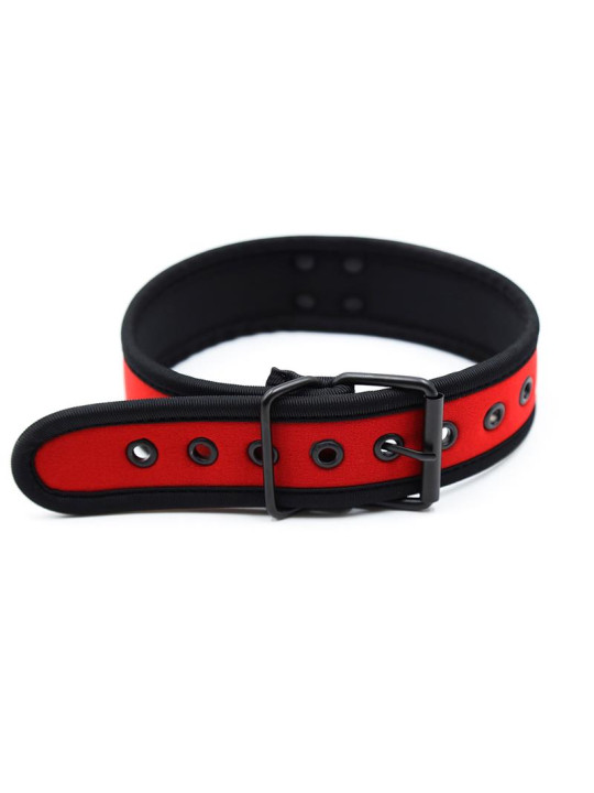 Collar de Neopreno Ajustable Rojo