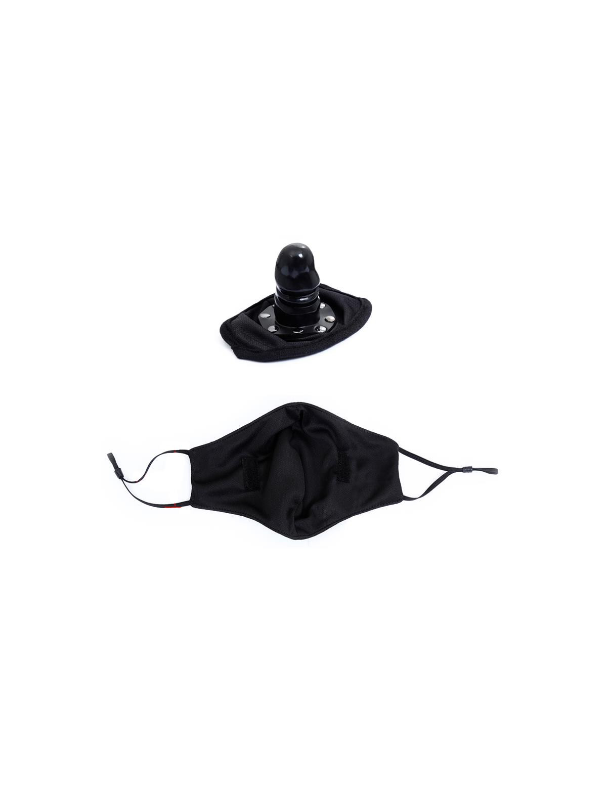 Mascarilla con Accesorio de Dildo Desmontable