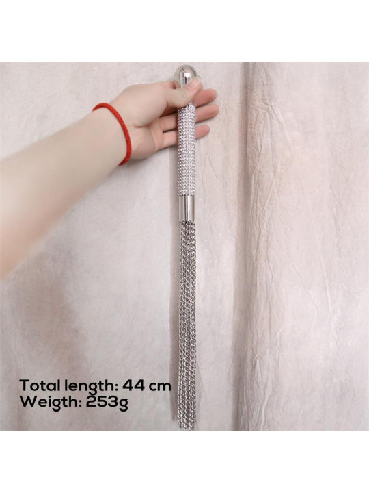 Flogger de Cadenas con Mango con Brillantes